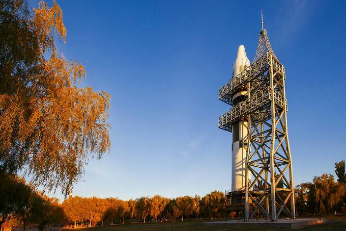 媒体探秘东风航天城,中国东风航天城