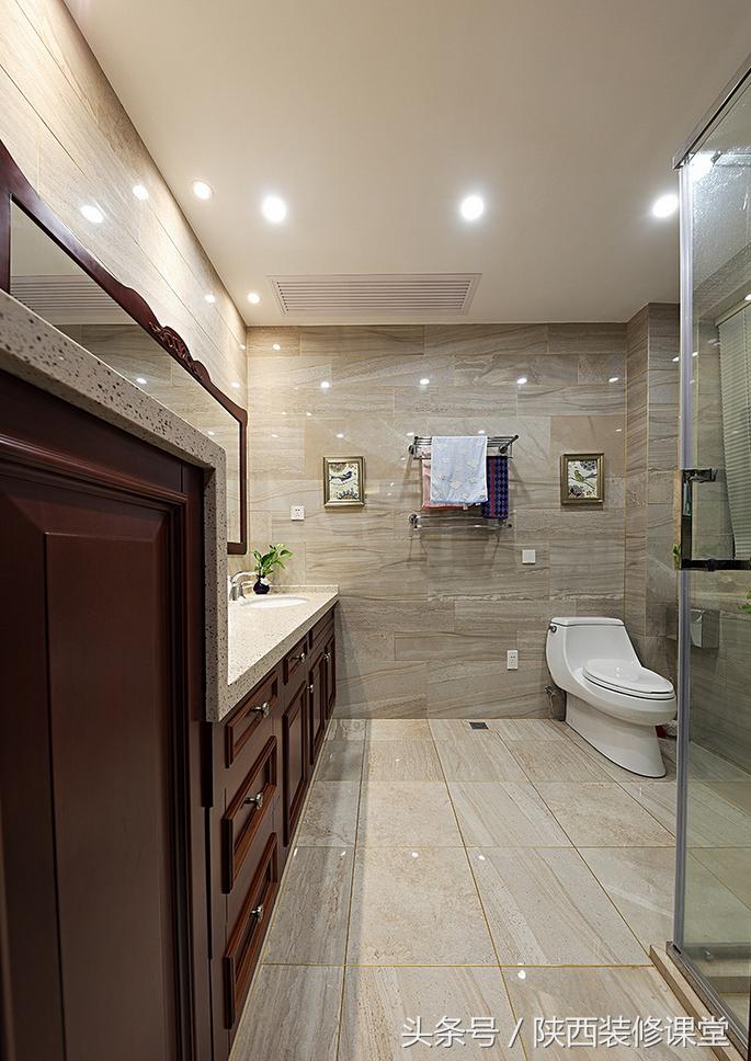 中国美式豪宅,400平轻奢中式豪宅