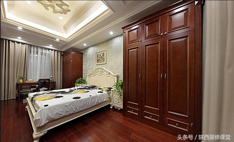 中国美式豪宅,400平轻奢中式豪宅