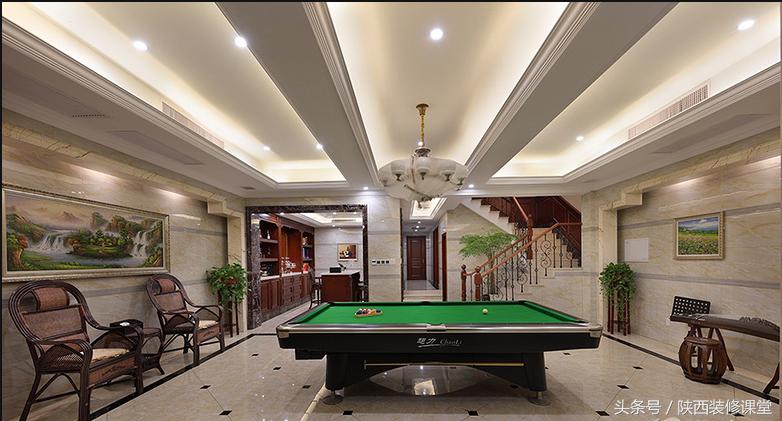 中国美式豪宅,400平轻奢中式豪宅