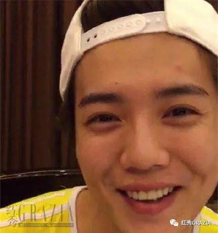 鹿晗素颜的时候,鹿晗素颜状态确实一直都很好