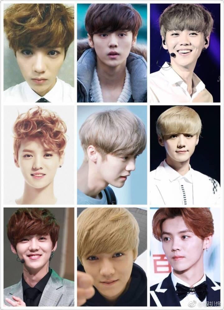 各种发色都能驾驭的鹿晗,鹿晗最新发型什么颜色