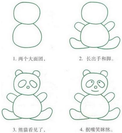 小孩画画简单画法分解,儿童画画教程3-6岁简笔画松树