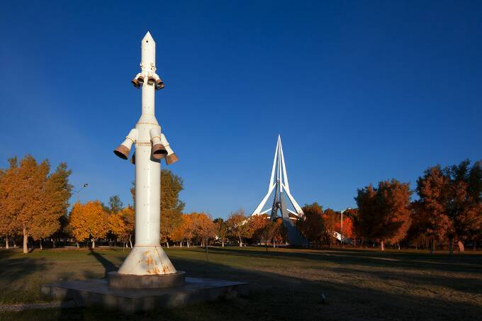 媒体探秘东风航天城,中国东风航天城