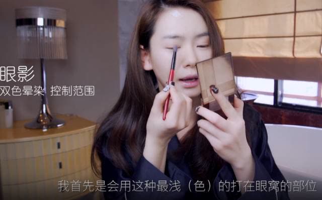 戚薇美妆教程日常化妆,戚薇惊艳美妆视频