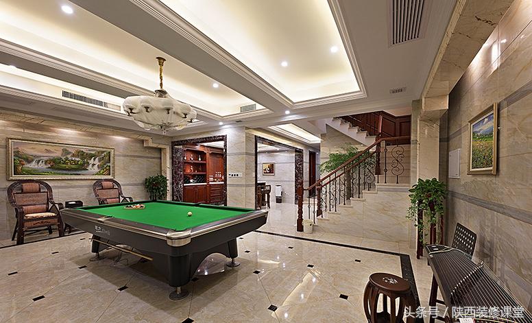 中国美式豪宅,400平轻奢中式豪宅