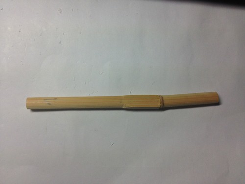 竹筷子制作迷你武士刀,用一次性筷子做武士刀