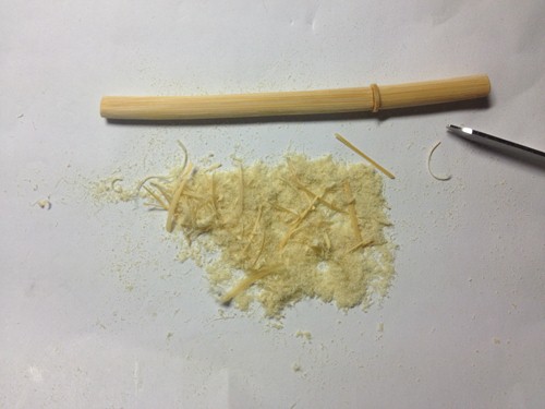 竹筷子制作迷你武士刀,用一次性筷子做武士刀