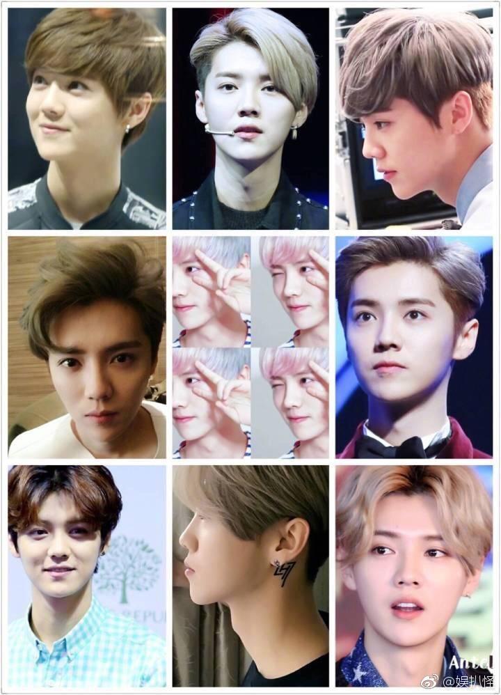 各种发色都能驾驭的鹿晗,鹿晗最新发型什么颜色