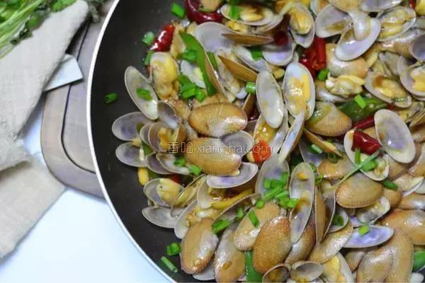 有味道的蛤蜊,蛤蜊很好吃的样子