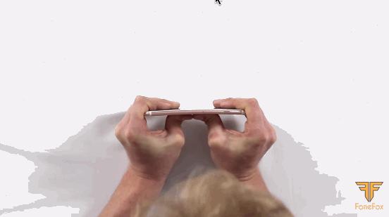 苹果手机怎么掰才容易掰开,苹果手机弯了一点能弄直吗