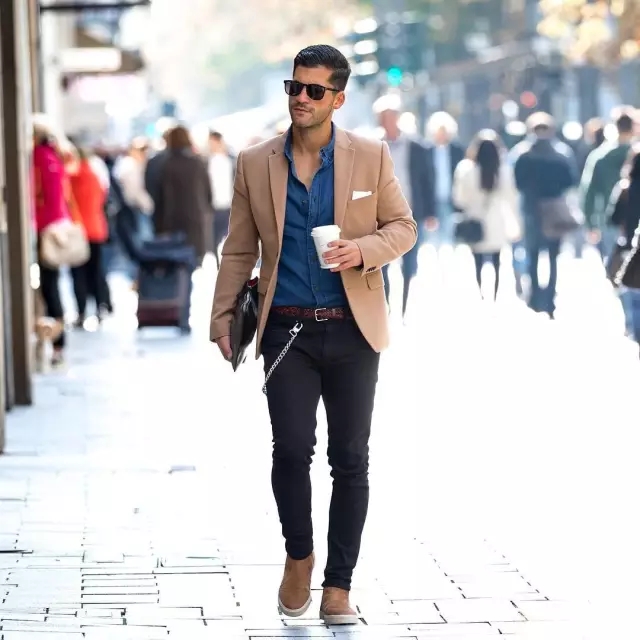 气质熟男穿搭,高级感轻熟穿搭男生