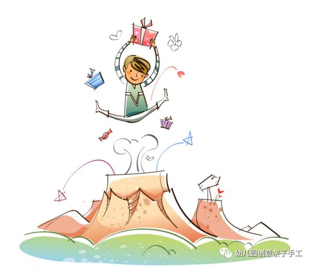 幼儿园科学实验火山喷发教学视频,幼儿科学小实验火山爆发玩法