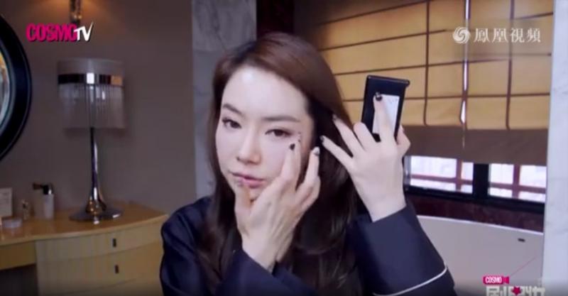 戚薇美妆博主变成女明星,戚薇素颜化妆