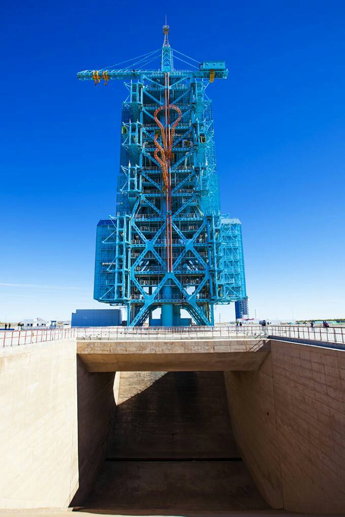 媒体探秘东风航天城,中国东风航天城