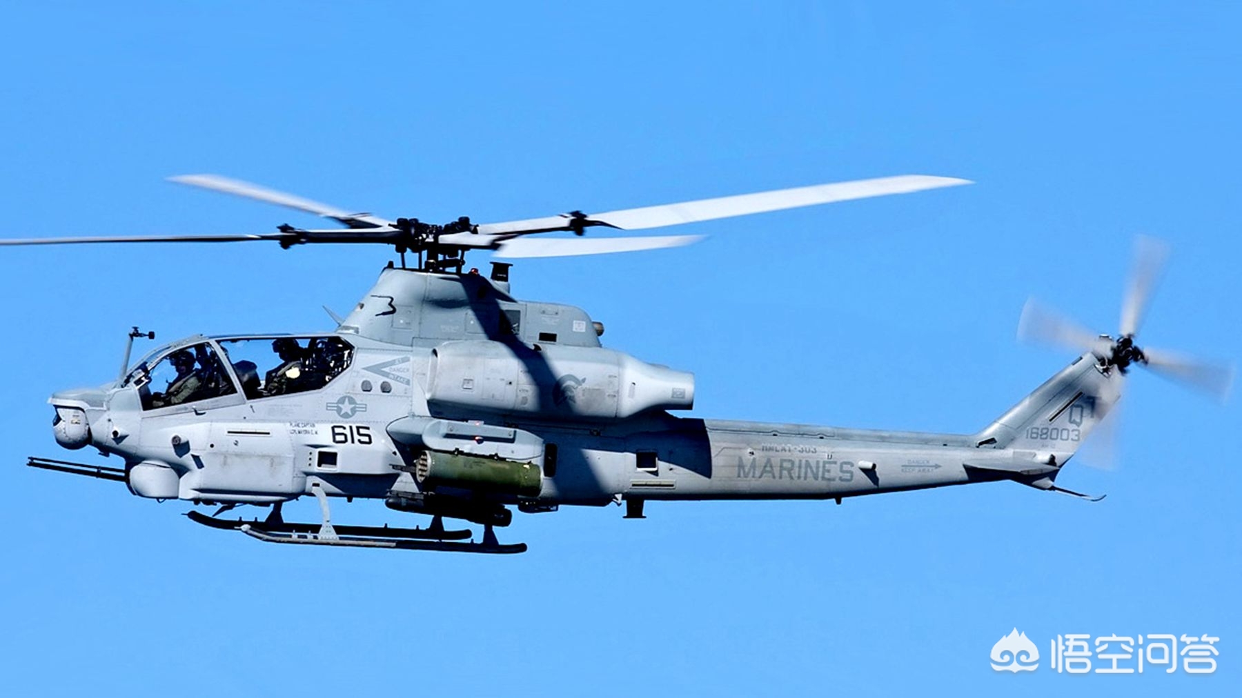 美国海军陆战队uh-1,美国ah-1眼镜蛇武装直升机