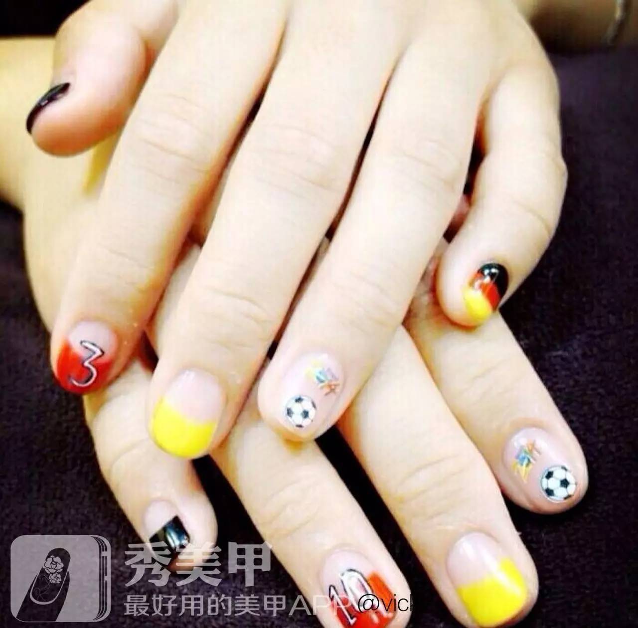 足球美甲视频,足球美甲葡萄牙