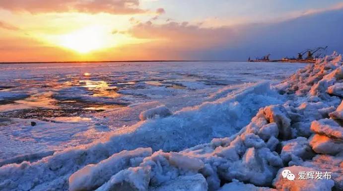 黑河跑冰排非常壮观,2024黑河跑冰排时间