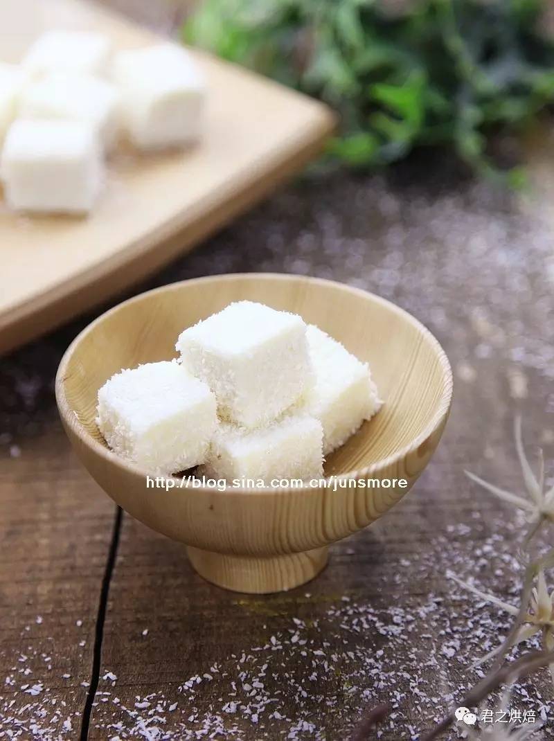 超清新的椰香牛奶小方|雀巢下午茶时光