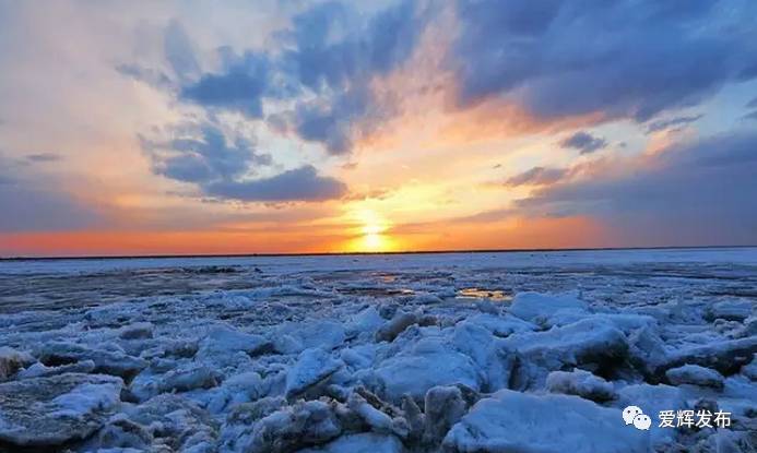 黑河跑冰排非常壮观,2024黑河跑冰排时间