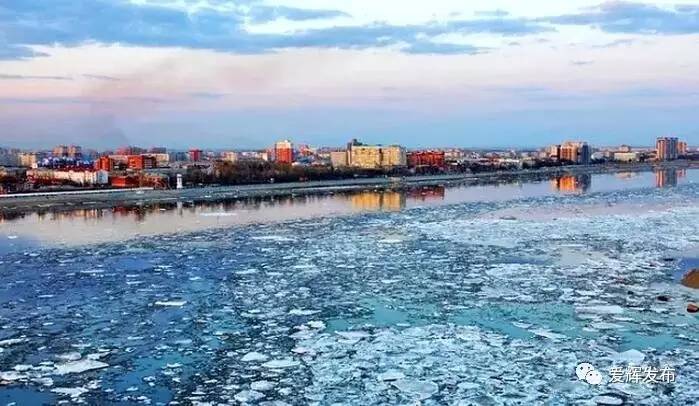 黑河跑冰排非常壮观,2024黑河跑冰排时间