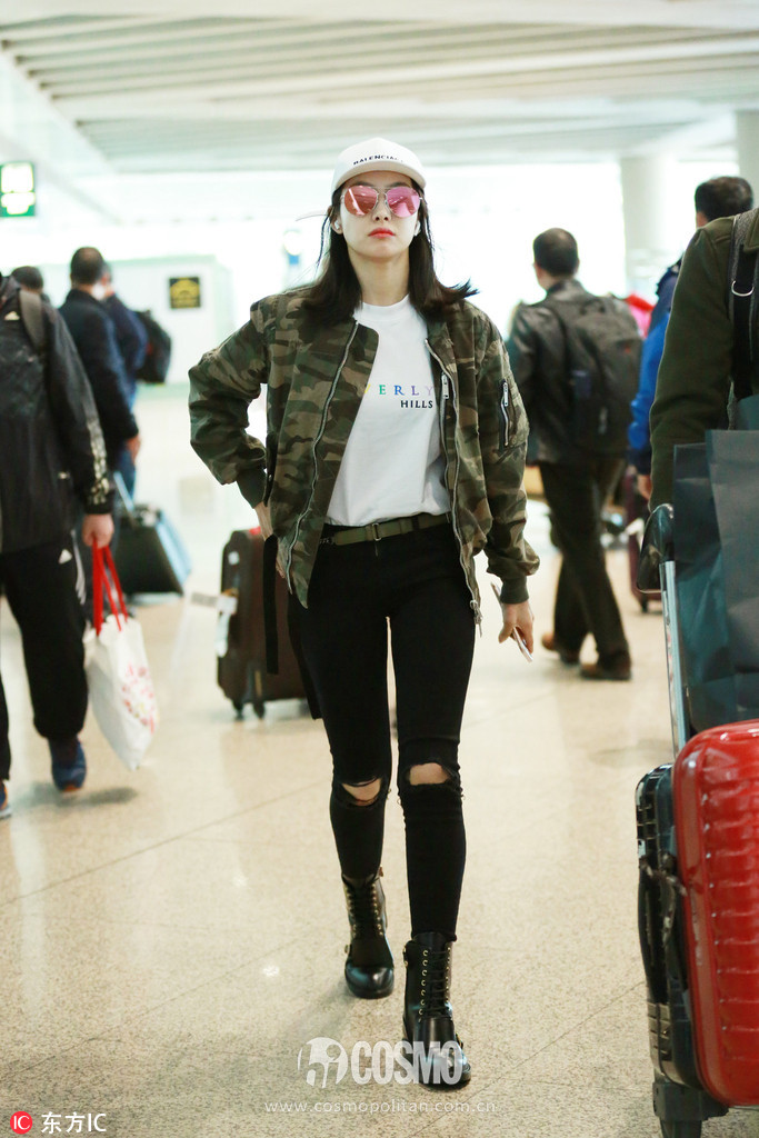 明星同款运动风穿搭,要穿洋气又舒服的运动装