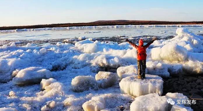 黑河跑冰排非常壮观,2024黑河跑冰排时间