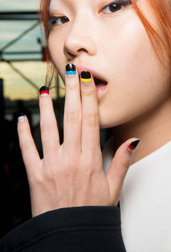 好看又好做的美甲diy教学,美甲小技巧学会在家就能做哦