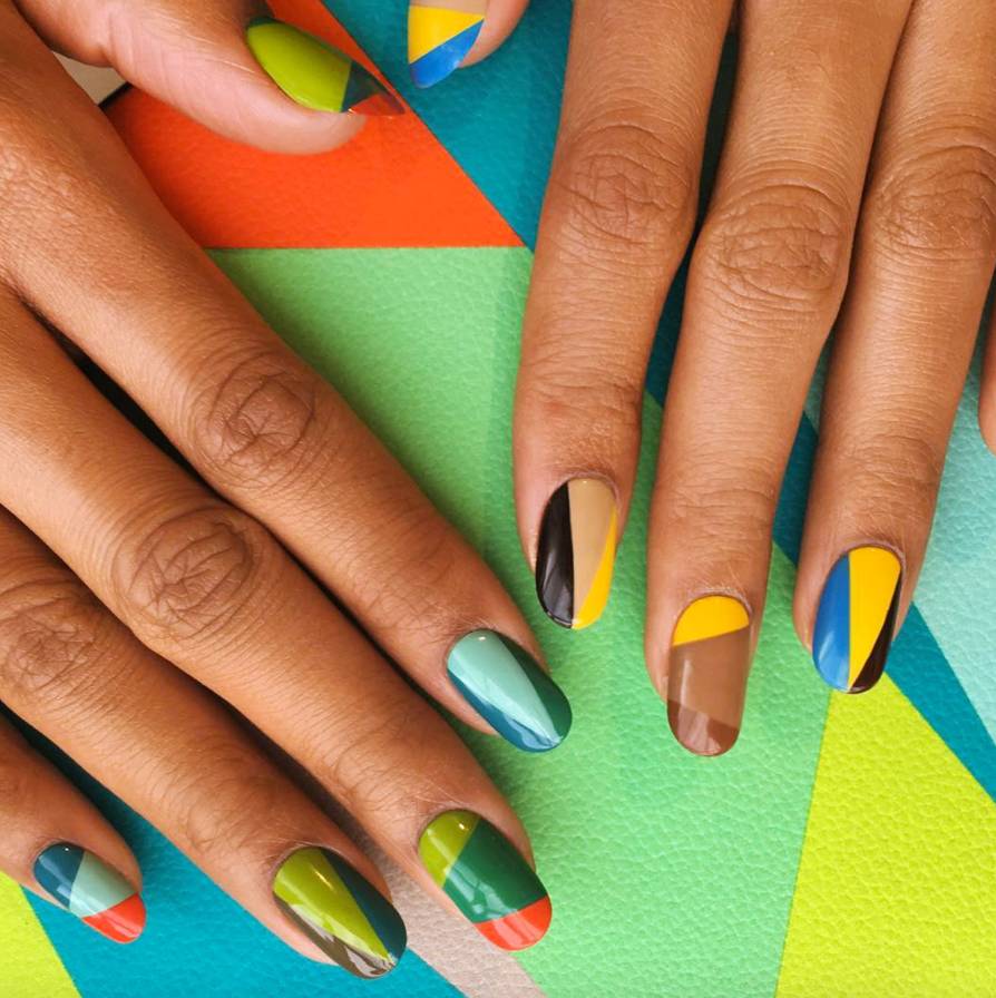 好看又好做的美甲diy教学,美甲小技巧学会在家就能做哦