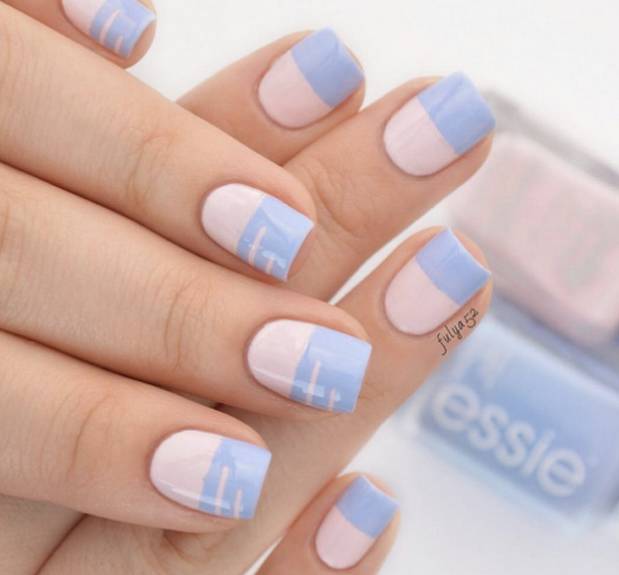 好看又好做的美甲diy教学,美甲小技巧学会在家就能做哦