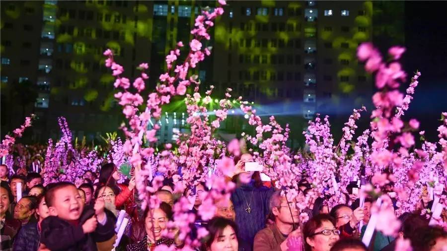 蒋大为、唐俊乔、陆海涛等大咖与玉屏万人共度桃花节