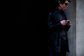 十月下旬伦敦穿衣街拍,秋冬穿搭男潮街拍