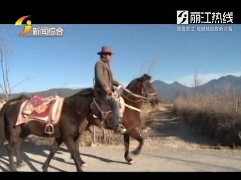 拉市海茶马古道人在旅途,拉市海骑马古道马帮