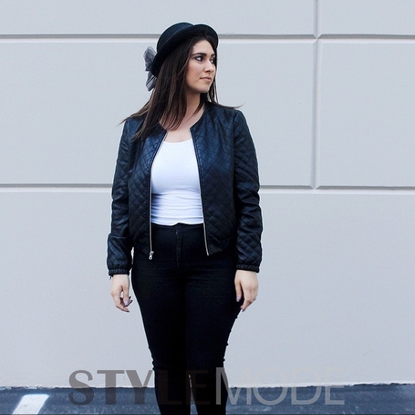 紧身短款皮衣怎么搭配才显高级,又高又瘦中长款皮衣怎么穿最好看