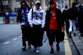 十月下旬伦敦穿衣街拍,秋冬穿搭男潮街拍