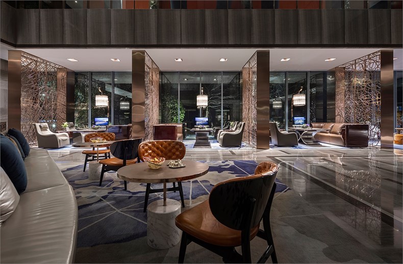 设计案例南京别墅,保利售楼中心设计