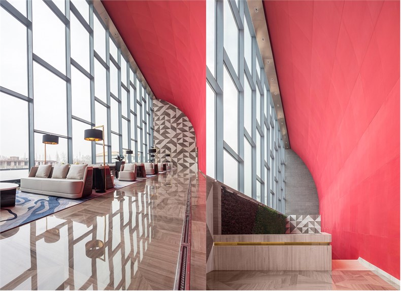 设计案例南京别墅,保利售楼中心设计