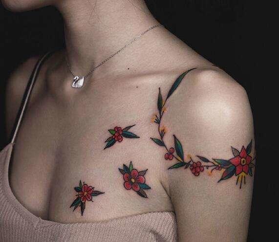 道上的纹身,道字纹身纹哪里好看