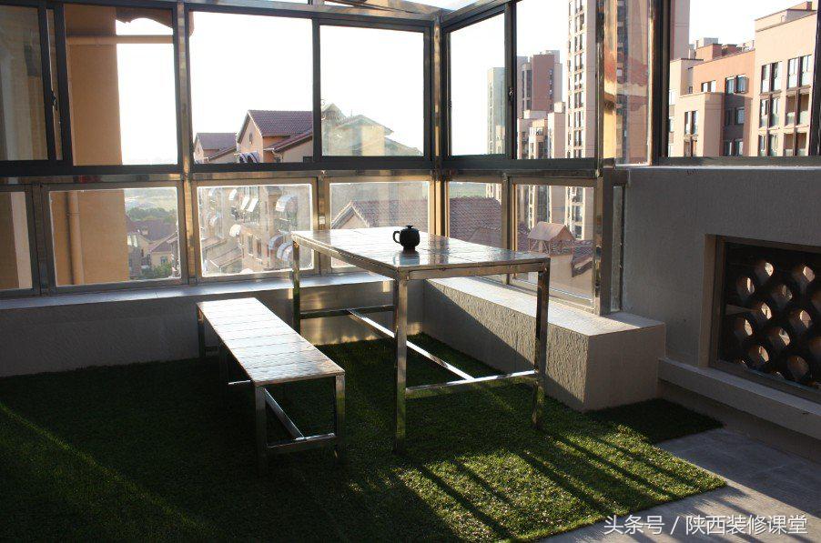 100平空中复式花园,150平空中花园轻奢精装修