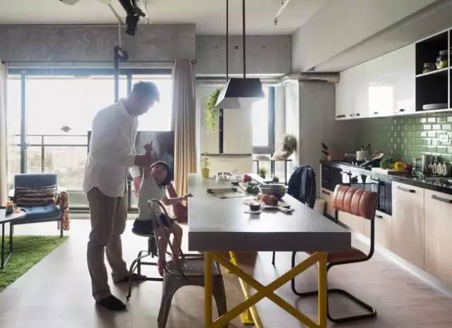 122㎡温馨酷炫工业宅,满足吃货一家的所有理想!(评论有礼)