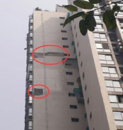 高楼外墙渗水有什么好的办法解决,高楼外墙渗水室内能解决吗