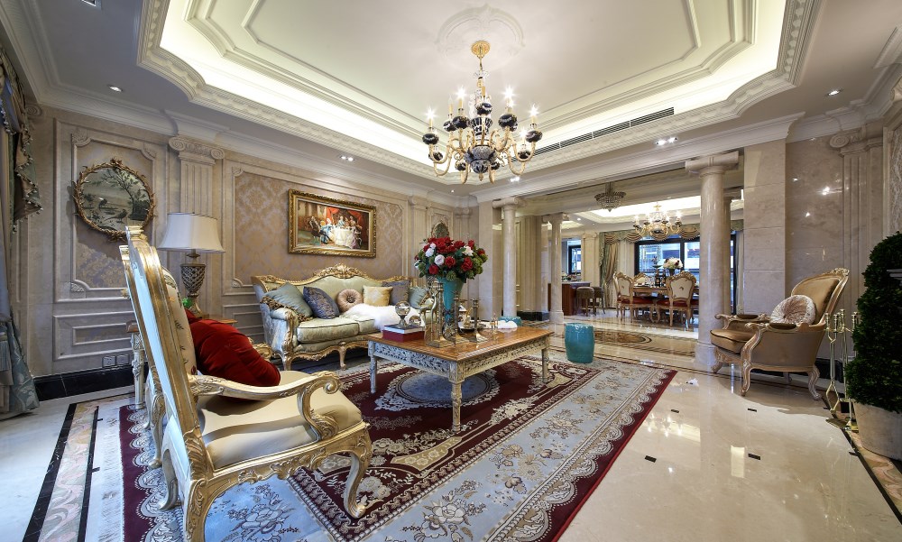 300多平农村豪宅装修视频,国外大气磅礴的美式风豪宅