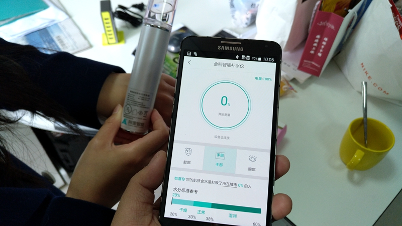 可以直接加保湿水的补水仪,高颜值补水仪