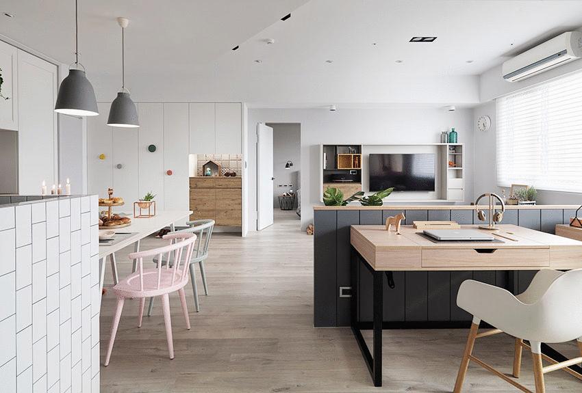 彩色北欧风亲子宅充满阳光与爱,极简北欧风治愈系美宅