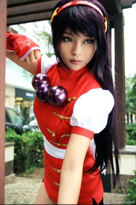 拳皇cosplay女生,拳皇雅典娜cosplay变装视频