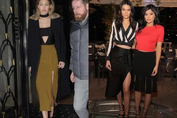 衣服开个叉,时髦开了挂