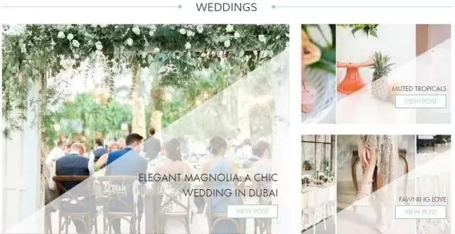 2017年超优秀的100个国外婚礼博客，赶紧收藏！错过无