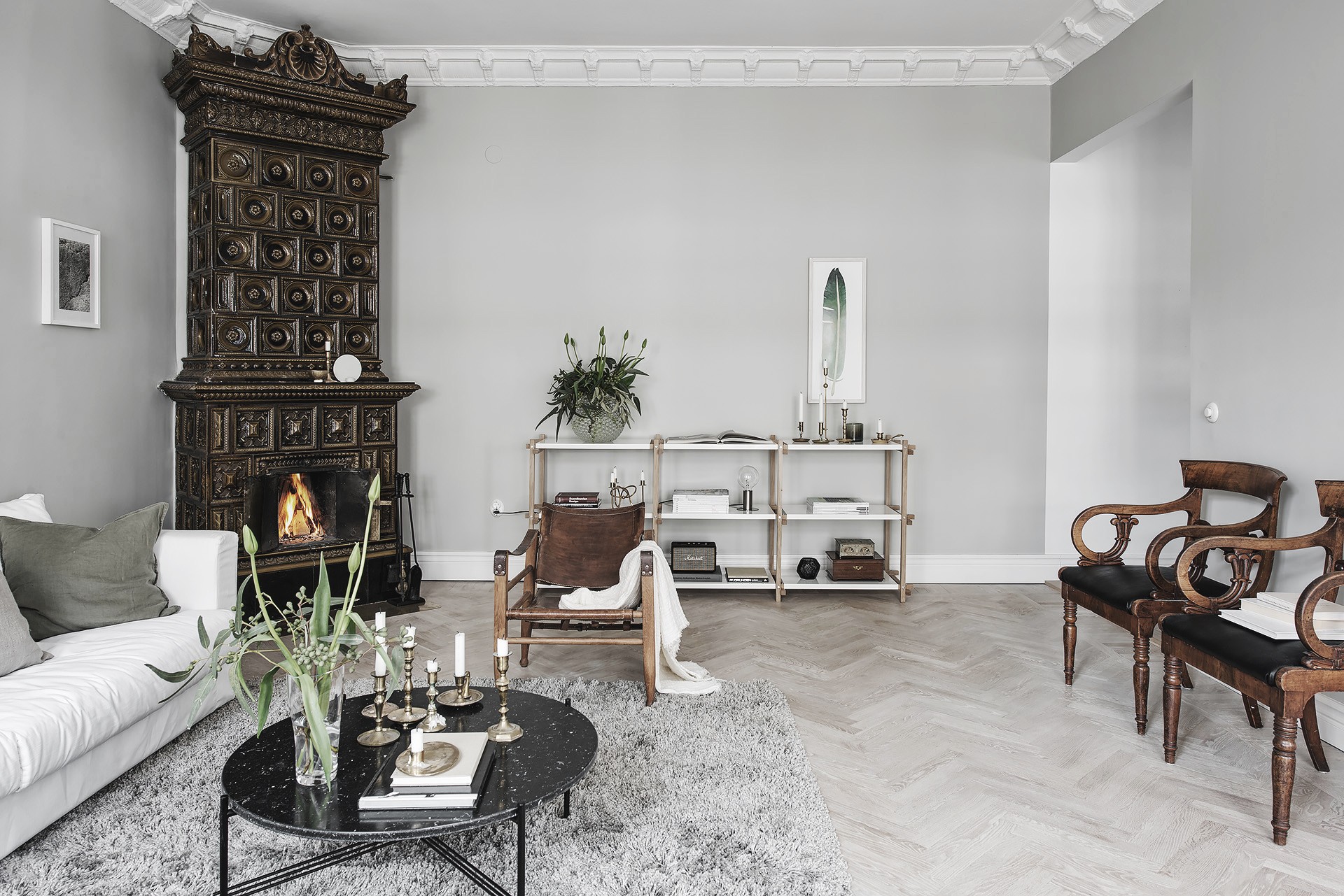 浅灰房门效果,浅灰色木门全屋设计