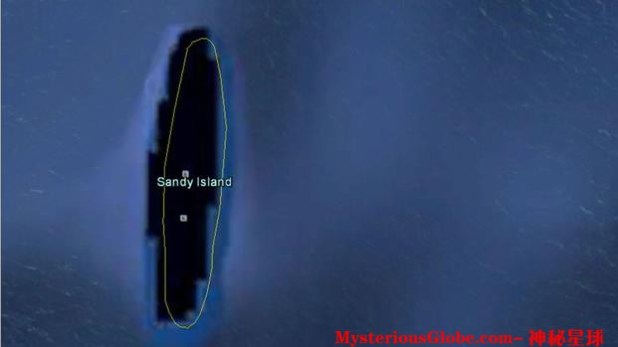 谷歌地球10大奇怪发现,谷歌地图拍到的地球神奇图片