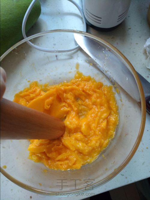 芒果超浓郁的慕斯～